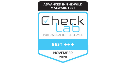 CatchPulse (previously SecureAPlus) achieves Best+++ in CheckLab's Advanced-in-the-Wild Malware Test
